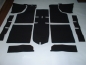 Preview: Carpet set gray NSU Prinz 1000, TT