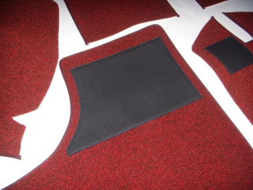 Carpet set red sling NSU Prinz 4