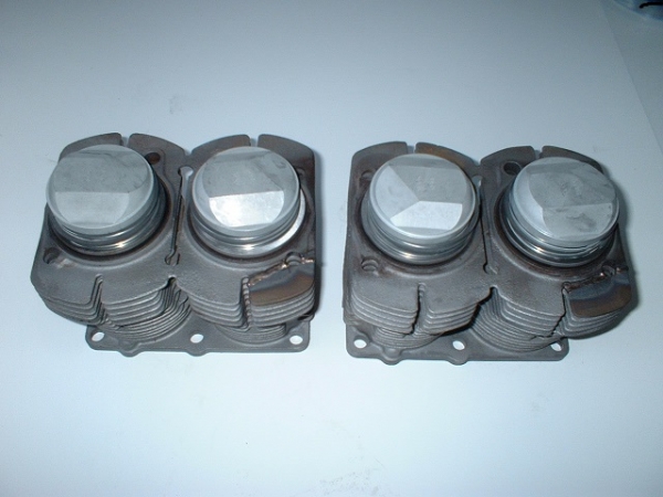 Cylinder and Pistons NSU Prinz 1000 TTS