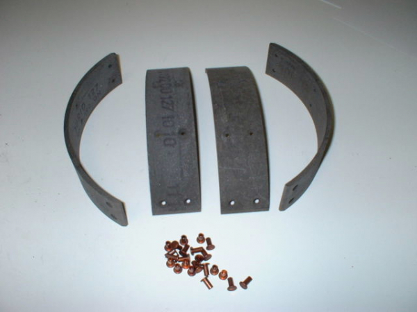 Brake Linings front NSU 1000