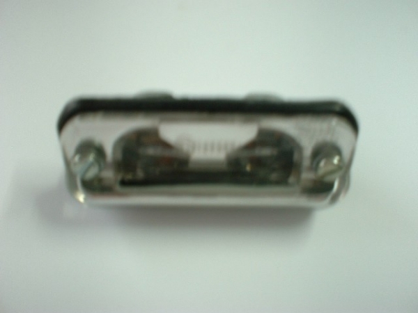 La lumière de plaque d'immatriculation chromé NSU Prinz 2, 3, 4, Sportprinz