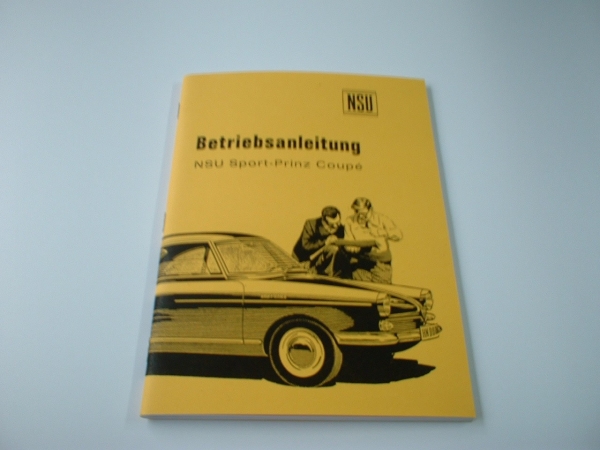 Instruction handbook NSU Sportprinz
