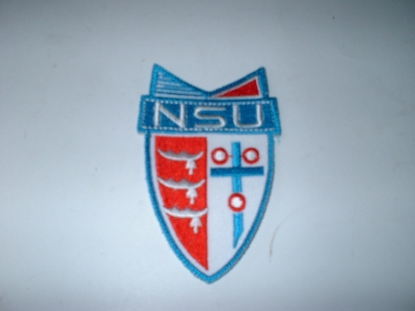 Ecusson à coudre NSU blason