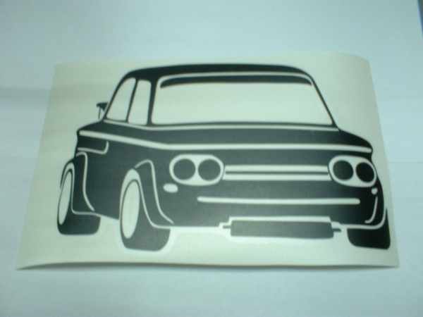 Sticker NSU black