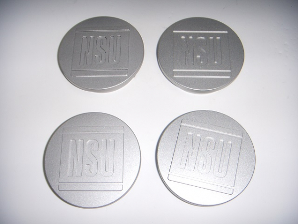 Coprimozzo ruota in alluminio per NSU cerchi in alluminio 6x13"
