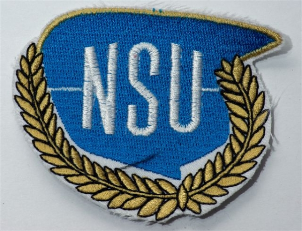 Ecusson à coudre NSU motorcycle blason