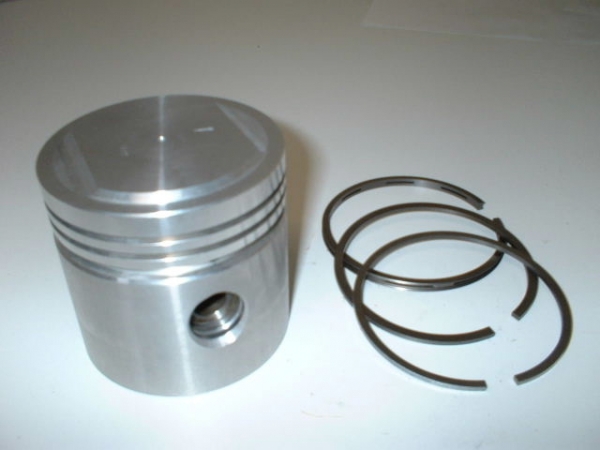 Piston avec segments NSU 1200c